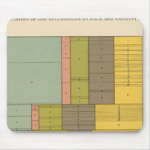 Tapis De Souris 87 Occupations par race, nativité 1900