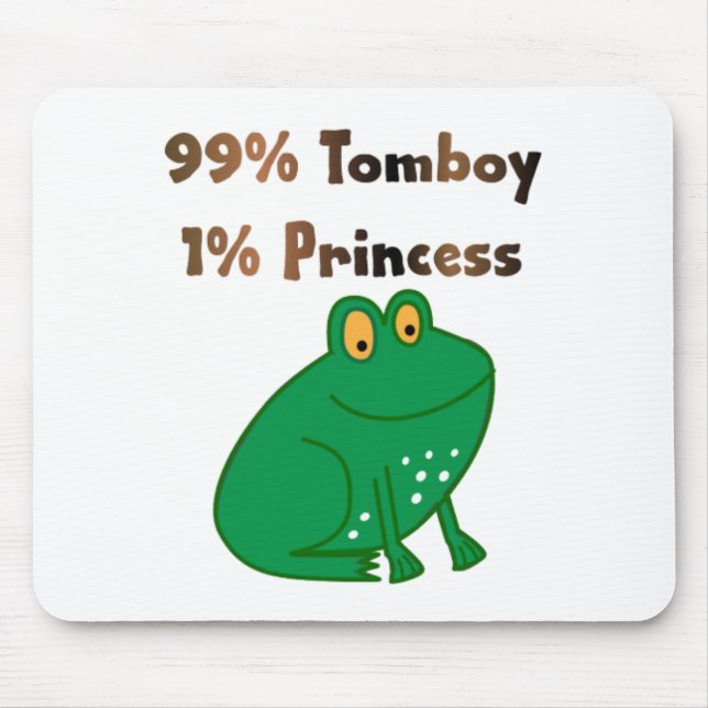 Tapis De Souris 99% Tomboy 1% Princesse (Devant)