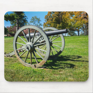 Tapis De Souris A cannon on the Fredericksburg Battlefield
