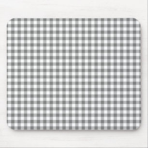 Tapis De Souris à damiers gris et blanc