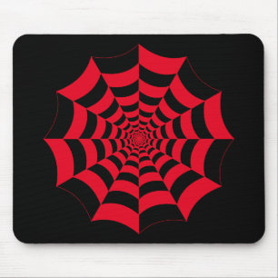 Tapis De Souris À damiers web Spider