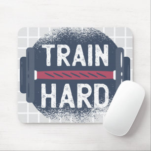 Tapis de souris à grille de barre de Fitness TRAIN