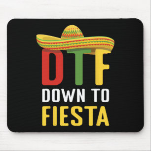 Tapis De Souris À La Fiesta Mexicaine Cinco De Mayo Dtf