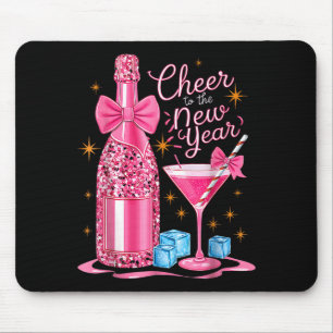 Tapis De Souris À la nouvelle année 2026 Champagne Nouvel An
