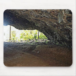 Tapis De Souris À l'intérieur de la grotte photo sur un