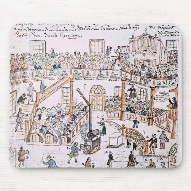 Tapis De Souris À l'intérieur de la vieille église luthérienne, le (Devant)