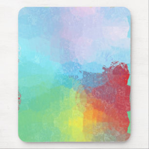 Tapis De Souris À l'intérieur d'un arc-en-ciel