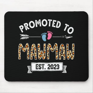 Tapis De Souris À Mawmaw Est 2023 Fête des mères léopard