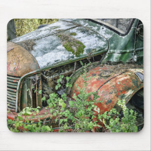 Tapis De Souris Abandoned Vintage Truck