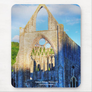 Tapis De Souris Abbaye historique de Tintern Monastère cistercien 