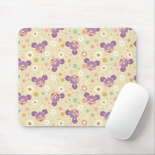 Tapis De Souris Abby Cadabby Flower Face Pattern