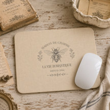 Abeille miel beige campagne française vintage rust