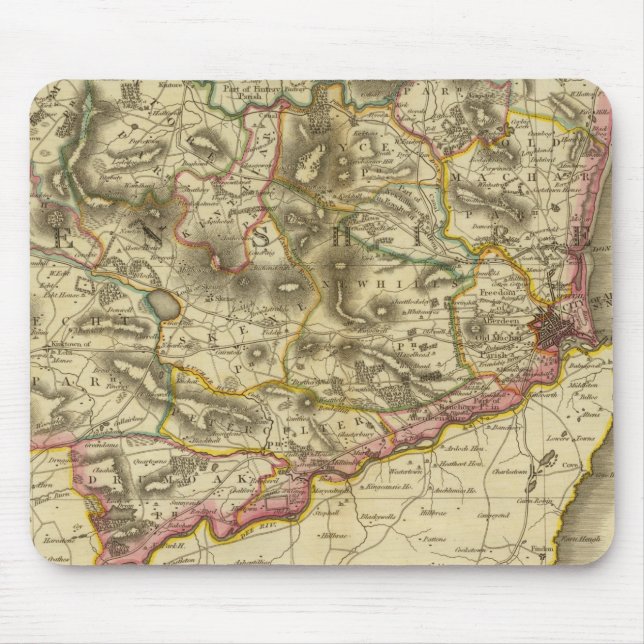 Tapis De Souris Aberdeen Sud, Banff (Devant)