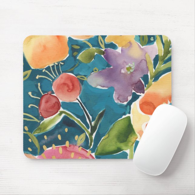 Tapis De Souris Abondante florale I (Avec souris)