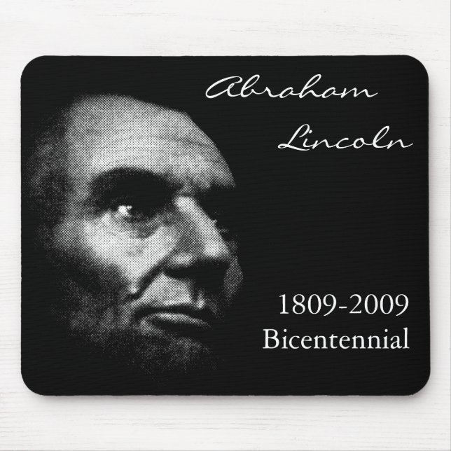 Tapis De Souris Abraham Lincoln (Devant)