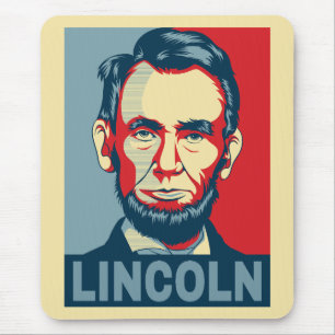 Tapis De Souris Abraham Lincoln USA Président Hope Style