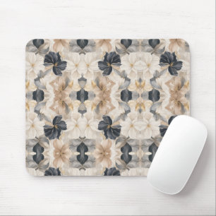 Tapis De Souris Abstraction Florale Artistique de Luxe