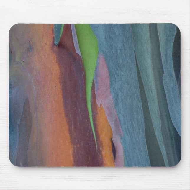 Tapis De Souris Abstrait D'Arbre À Gommes Arc-En-Ciel (Devant)