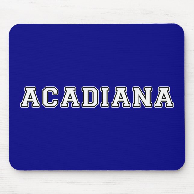 Tapis De Souris Acadiana (Devant)