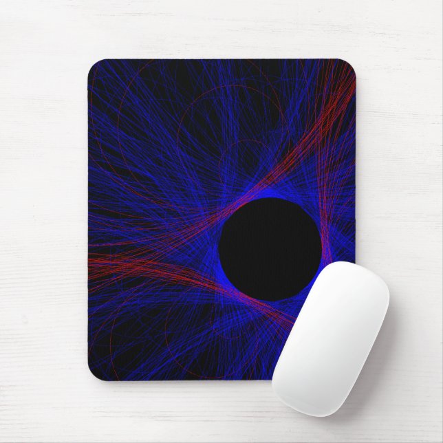 Tapis De Souris Accented Triangle Geometric Mouse Pad (Avec souris)