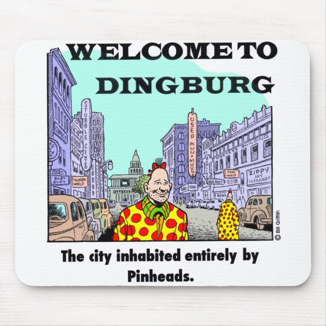 Tapis De Souris Accueil à Dingburg #2 (Devant)