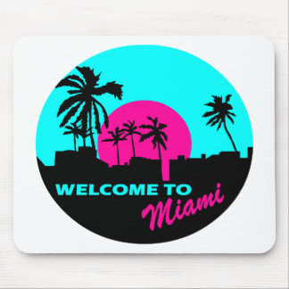 Tapis De Souris Accueil frais à la conception de Miami
