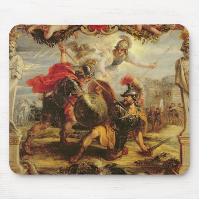 Tapis De Souris Achille défaisant Hector, 1630-32 (Devant)