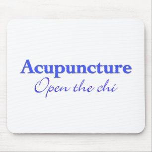 Tapis De Souris Acupuncture - Ouvrir le chi
