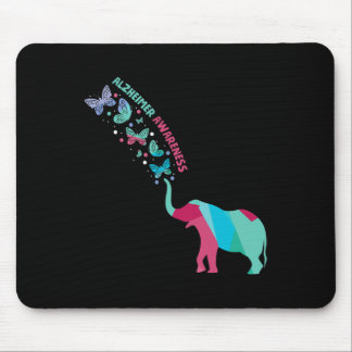 Tapis De Souris Ad Maladie du patient Papillon éléphant