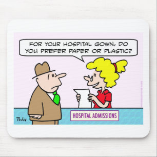 Tapis De Souris admissions de plastique de papier de robe