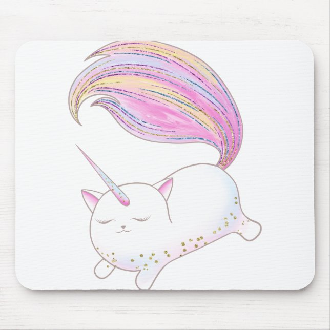 Tapis De Souris Adorable Caticorn (Devant)