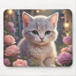 Tapis De Souris Adorable Kitten Mousepad