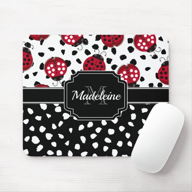 Tapis De Souris adorable Ladybugs (Avec souris)