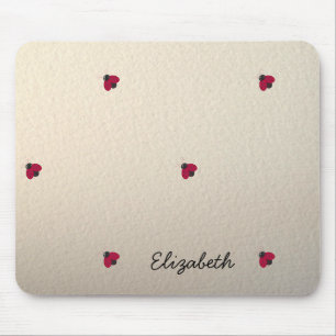 Tapis De Souris Adorable Mignonne, Coccinelle, Lumineuse - Personn