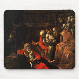 Tapis De Souris Adoration des bergers (Caravaggio)