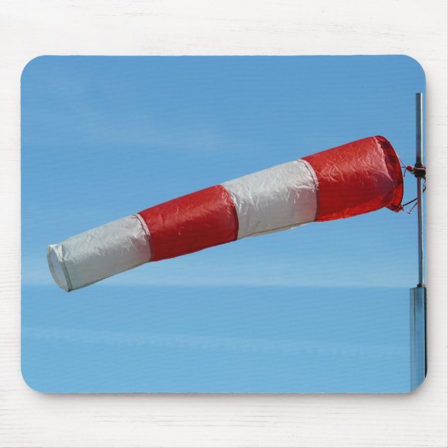 Tapis De Souris Aéroport Wind Sock Mousepad (Devant)