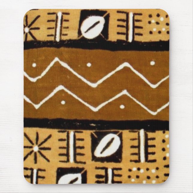 Tapis de souris africain de la boue cloth1 de (Devant)