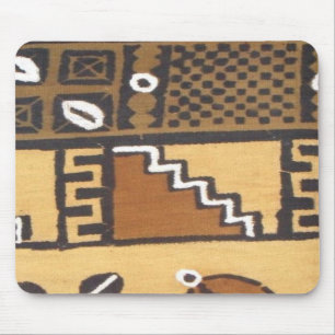 Tapis de souris africain de tissu de boue