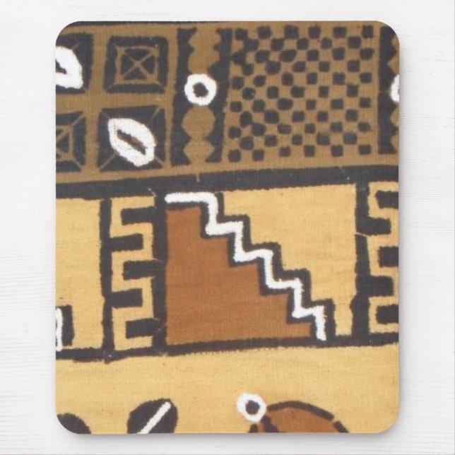 Tapis de souris africain de tissu de boue (Devant)
