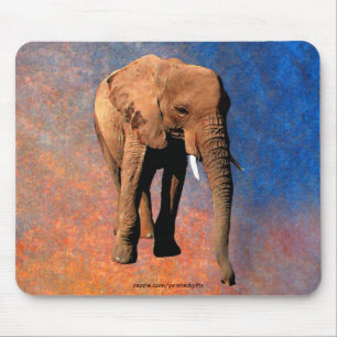 Tapis De Souris African Elephant Big Five Animal Mousepad