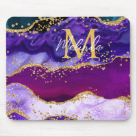 Agate de Parties scintillant de Peacock violet et 