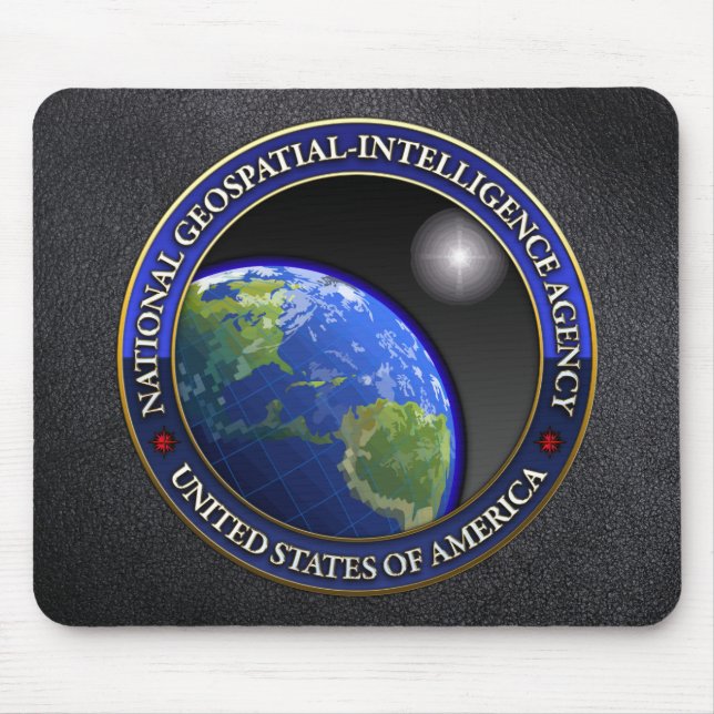 Tapis De Souris Agence nationale de Geospatial-Intelligence (NGA) (Devant)