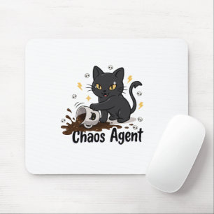 Tapis De Souris Agent du chaos Black Cat
