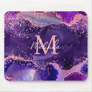 Tapis De Souris Agitation des séquences de Parties scintillant vio