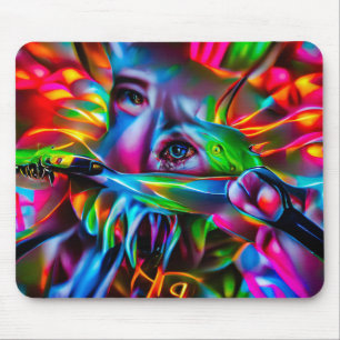 Tapis De Souris Aichmophobie : Art Surréel Vivid