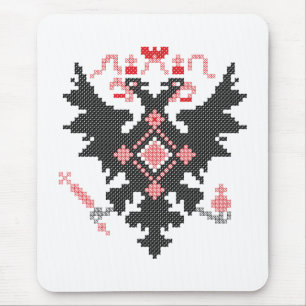 TAPIS DE SOURIS AIGLE À DEUX TÊTES DE L'IMPÉRIAL RUSSE