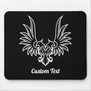 Tapis De Souris Aigle avec deux têtes Souris