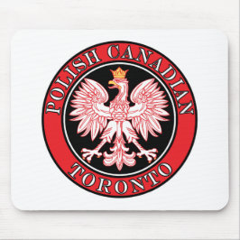 Tapis De Souris Aigle Canadien Polonais de Toronto