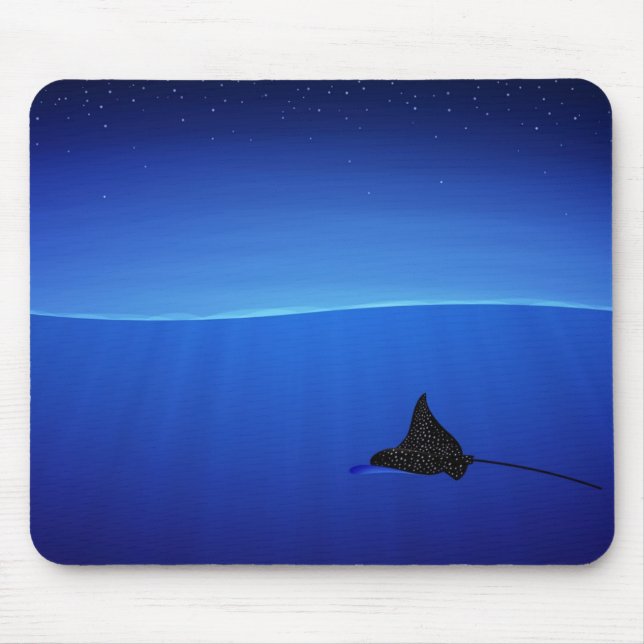 Tapis De Souris Aigle de mer repéré, narinari d'Aetobatus (Devant)