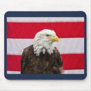 Tapis De Souris Aigle patriotique